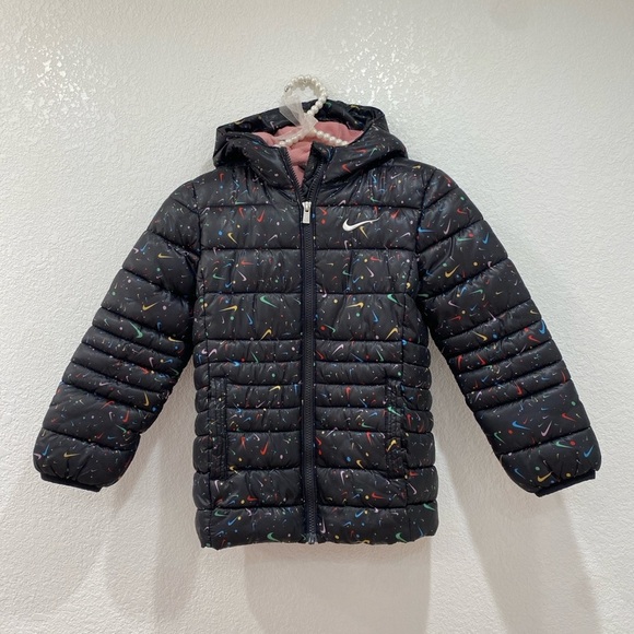 Nike Other - Nike Just Do It printed puffer jacket size L 6/7 years